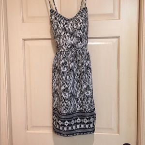 Black and white sun dress